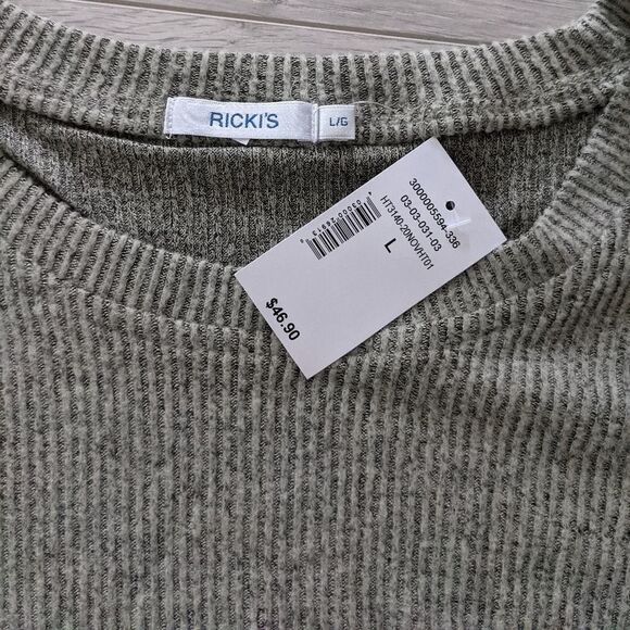 RICKIS Cropped Pull String Top - Picture 3 of 4